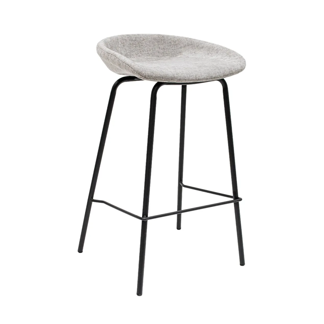 Kick barkruk Riga H70 cm grijs