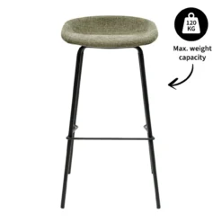 Kick barkruk Riga H80 cm groen