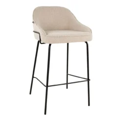Kick barkruk Sepp - Bouclé - Beige
