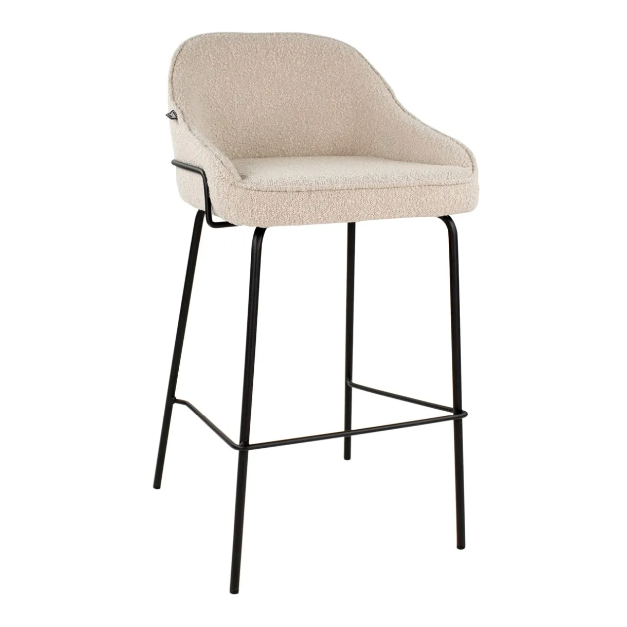 Kick barkruk Sepp - Bouclé - Beige