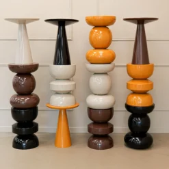 Kick Bijzettafel Lea zwart