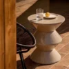 Kick bijzettafel Lotus - Beige