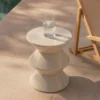 Kick bijzettafel Lotus - Zwart