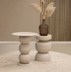 Kick bijzettafel Rua - Beige