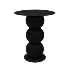 Kick bijzettafel Rua - Zwart