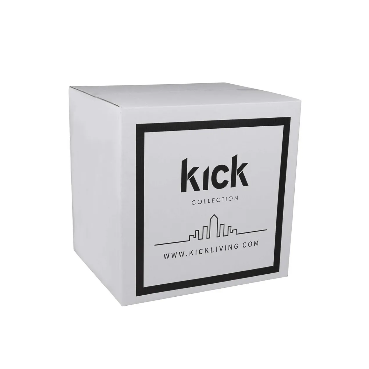 Kick buisframe stoel Ivy - donkergrijs