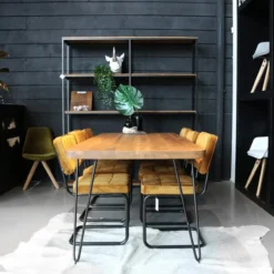 Kick buisframe stoel Ivy - goud