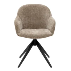 Kick draaistoel Matt - taupe