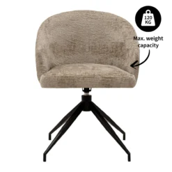 Kick draaistoel Merle - beige