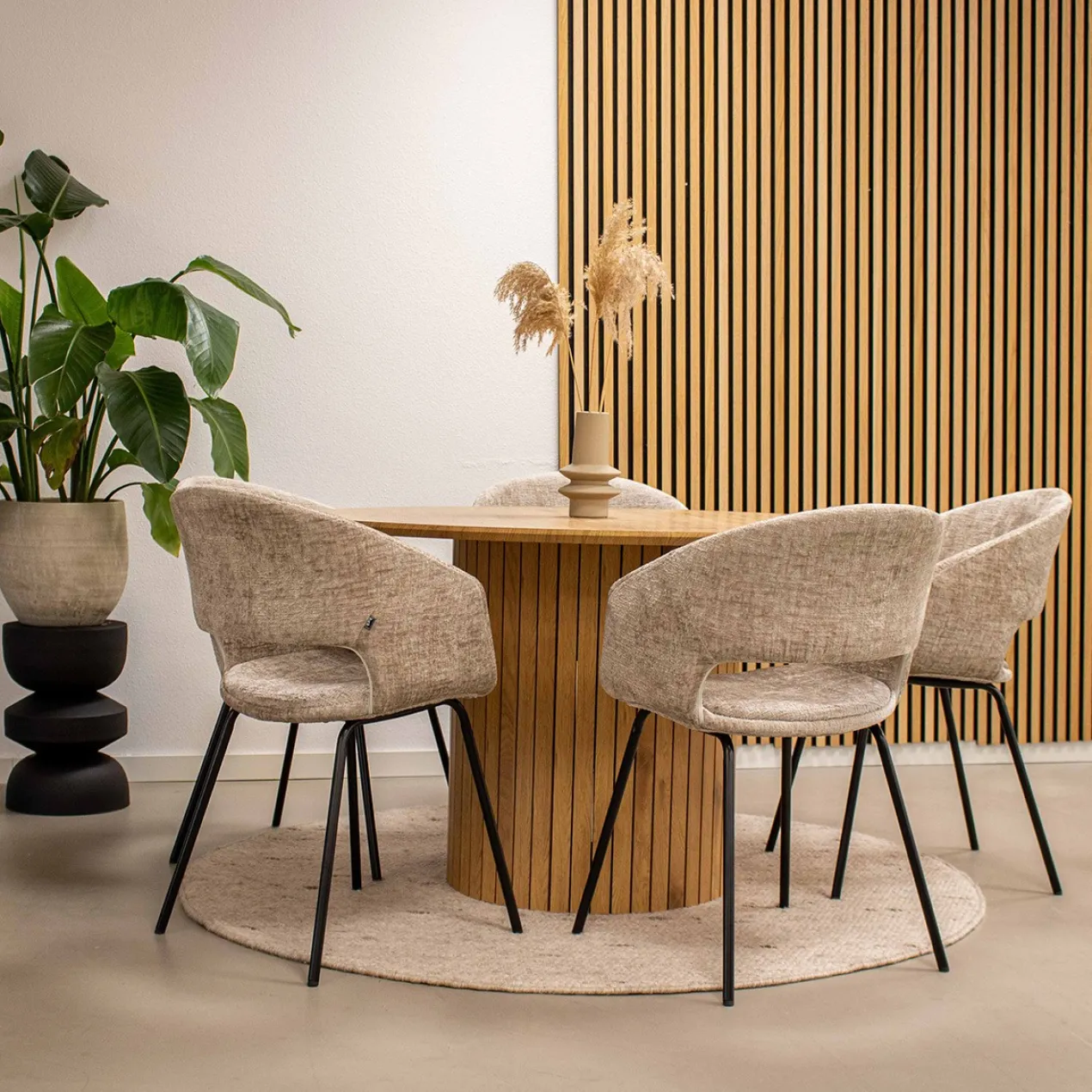 Kick eetkamerstoel Mette - beige