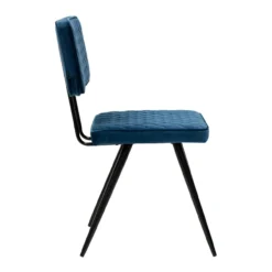 Kick eetkamerstoel Toby - donkerblauw