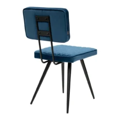 Kick eetkamerstoel Toby - donkerblauw