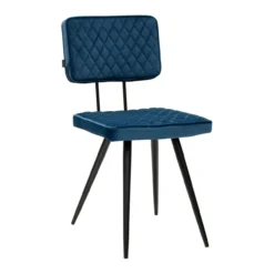 Kick eetkamerstoel Toby - donkerblauw