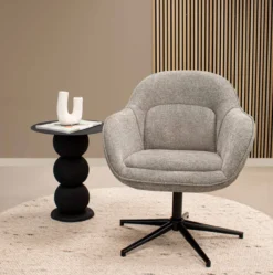 Kick Fauteuil Lux - donkergrijs