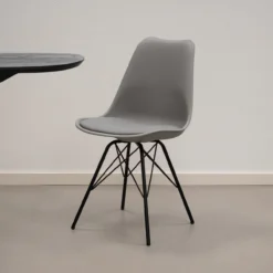 Kick kuipstoel Metal Luuk grijs