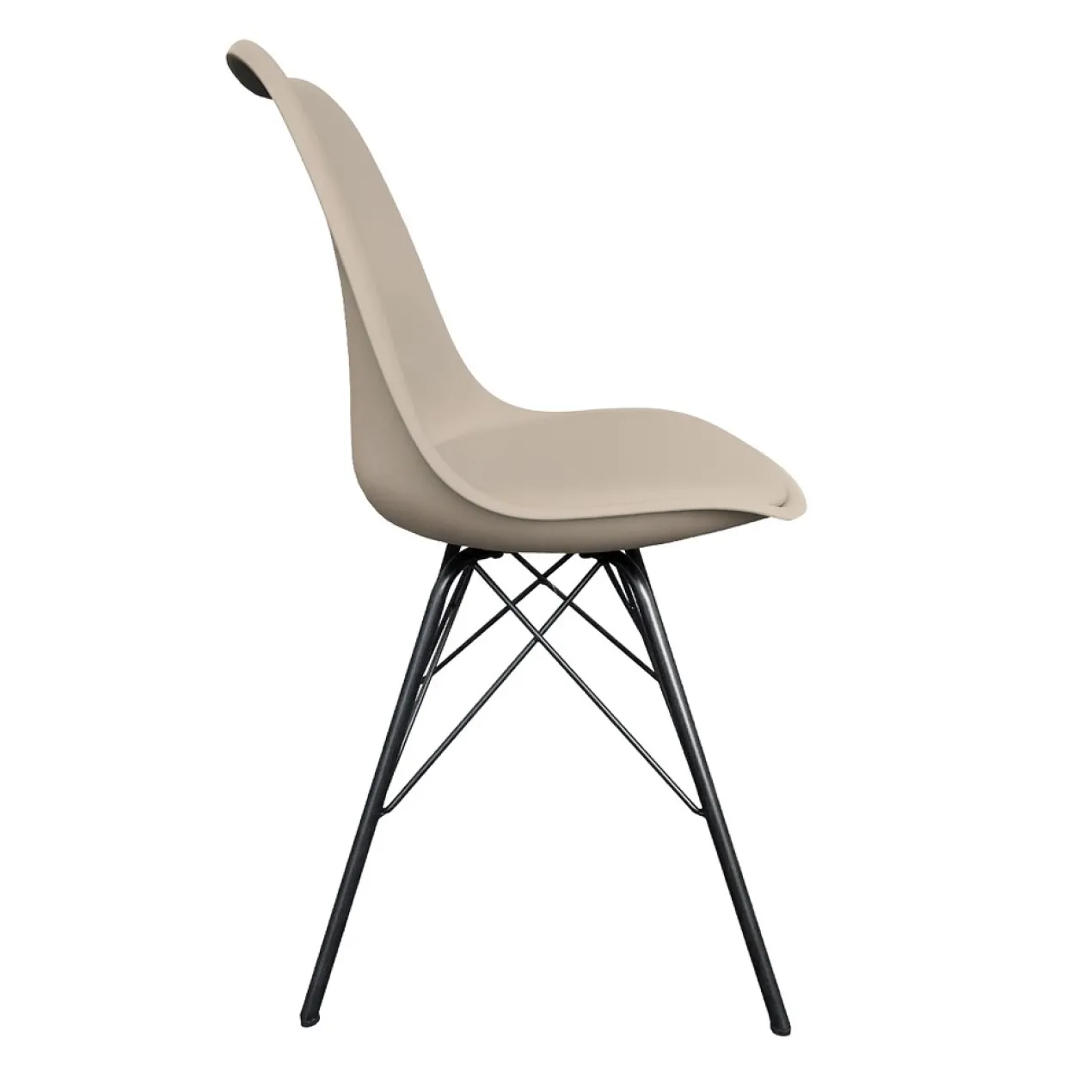 Kick kuipstoel Metal Luuk taupe
