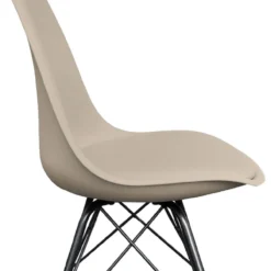 Kick kuipstoel Metal Luuk taupe