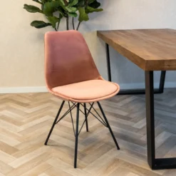 Kick Kuipstoel - Velvet roze BL