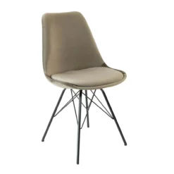 Kick Kuipstoel - Velvet taupe BL