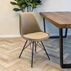 Kick Kuipstoel - Velvet taupe BL