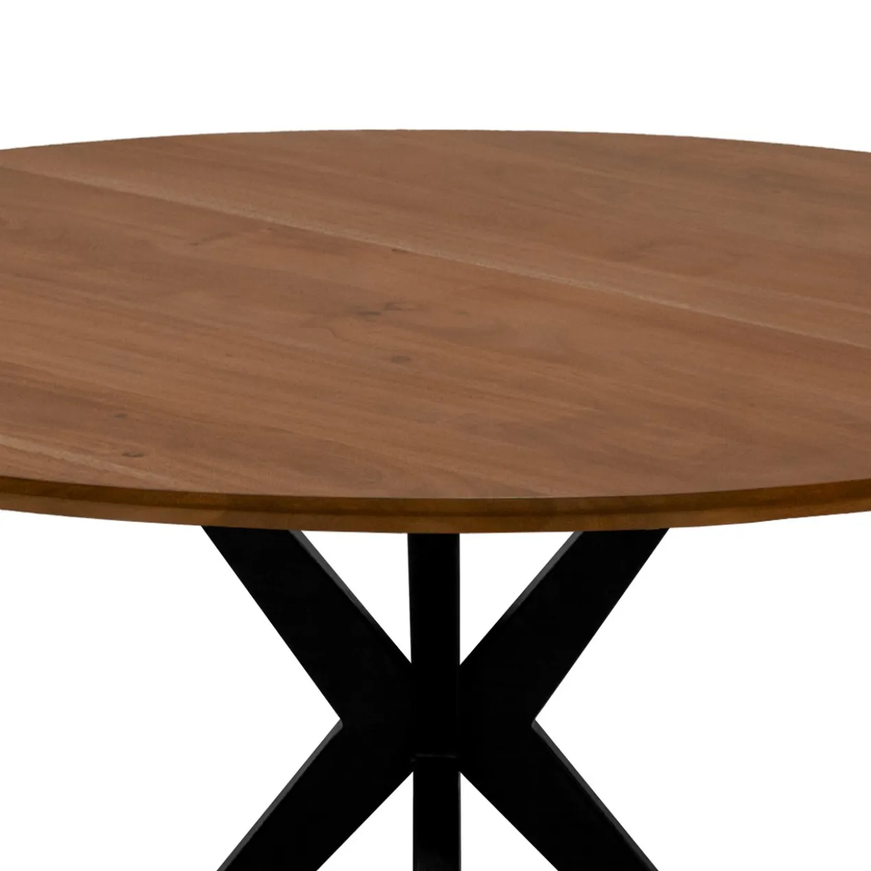 Kick tafel Havard - rond 140cm bruin