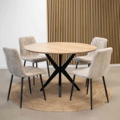 Kick tafel Havard - rond 140cm naturel