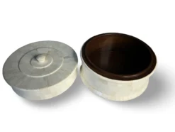 Kist bone inlay wit