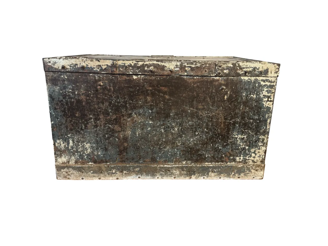 Kist Iron money box uniek