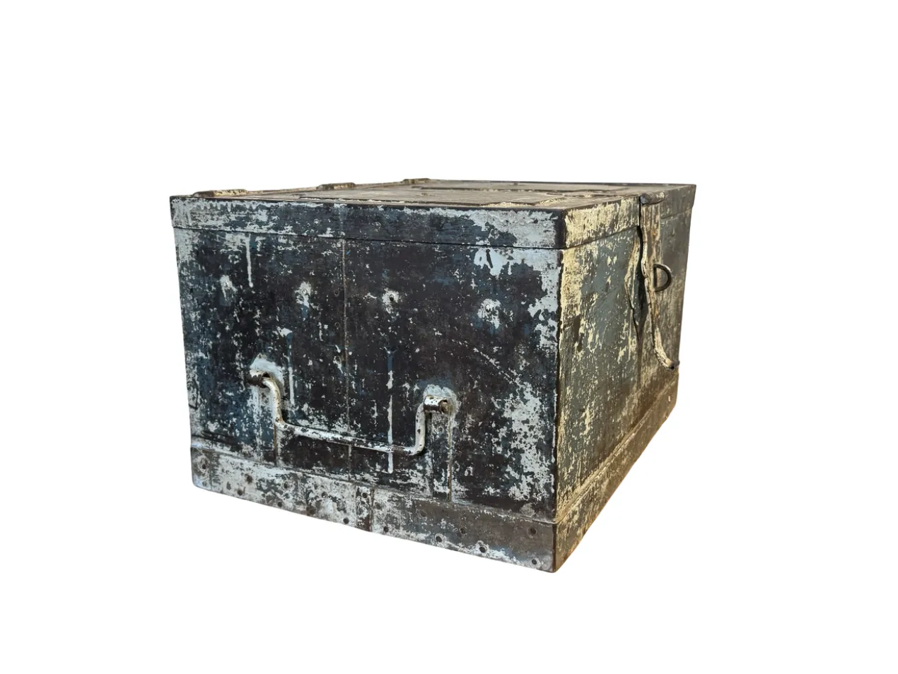 Kist Iron money box uniek