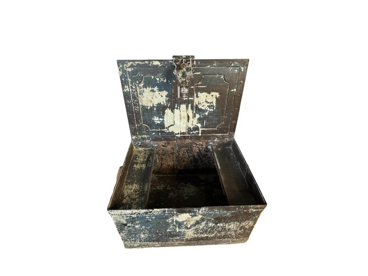 Kist Iron money box uniek