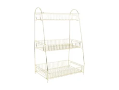 Kitchen rack Tidy large iron gold plated