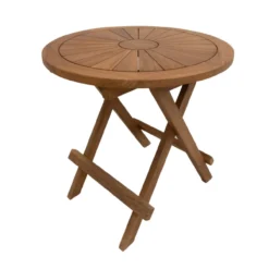 Klaptafel Teak-bijzettafel Deluxe