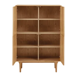 Kledingkast Mels naturel 140x45 cm