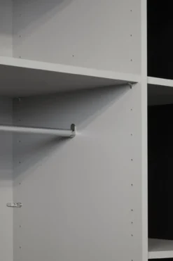 Kledingkast Nox 217 x 221 x 63 cm - Zwart