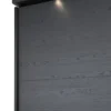 Kledingkast Nox 245 x 221 x 63 cm - Zwart
