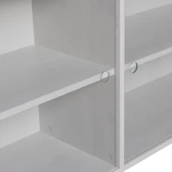 Klink opzetkast grenen mist [fsc]