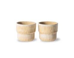 Koffiekopje Coral Clay - set van 2