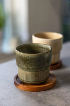 Koffiekopje Deep Moss - set van 2