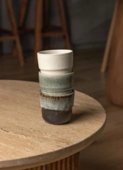Koffiekopje Ocean Breeze - set van 2
