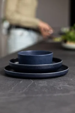 Kom midnight blue - set van 2