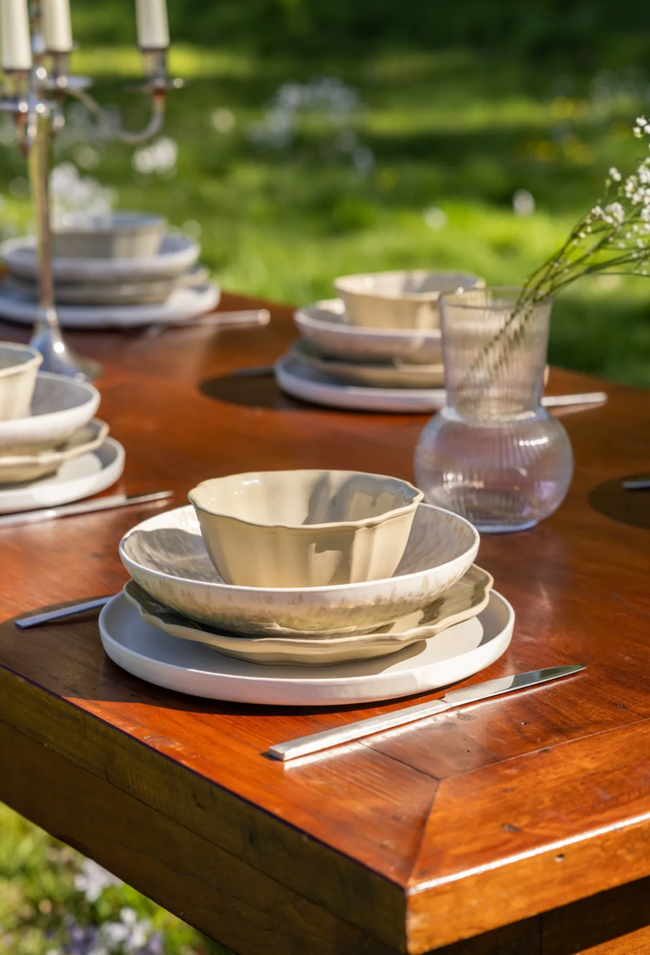 Kom Wild olive - set van 2