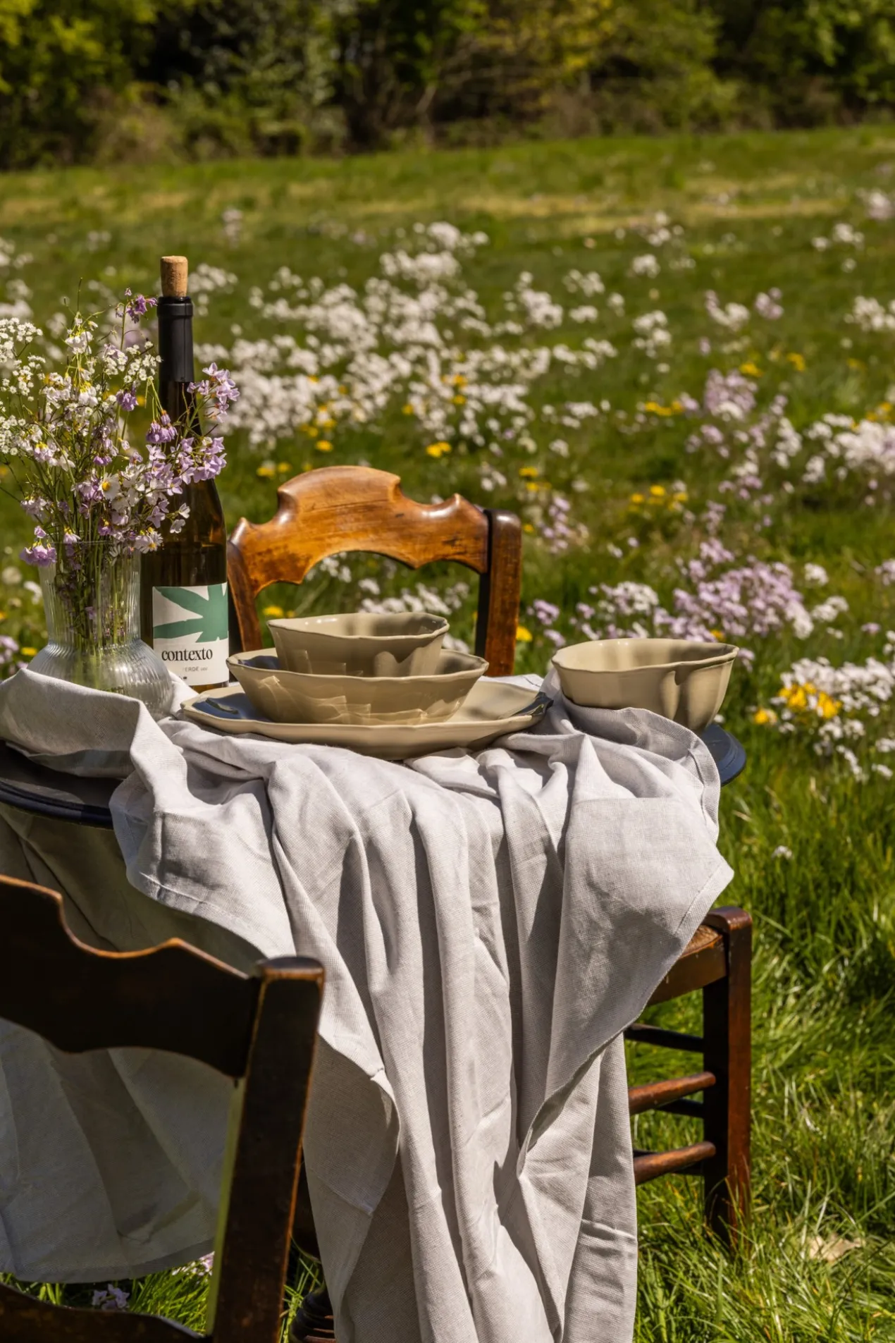 Kom Wild olive - set van 2