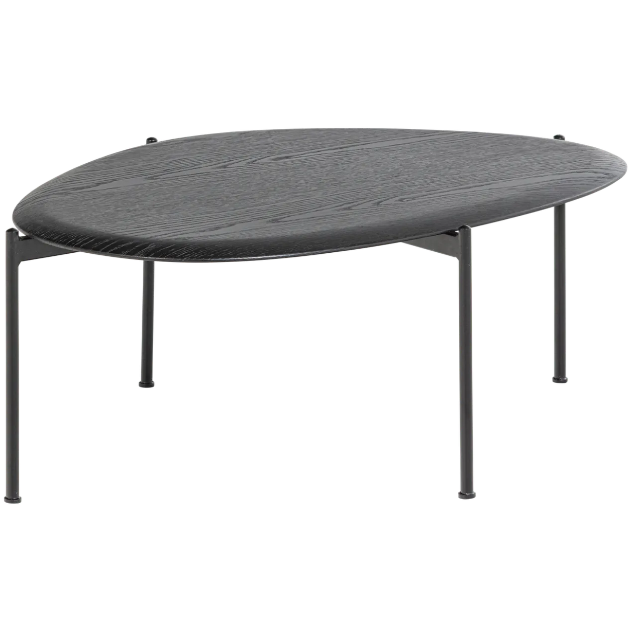 Kota salontafel 36x92x68 cm mdf/fineer zwart