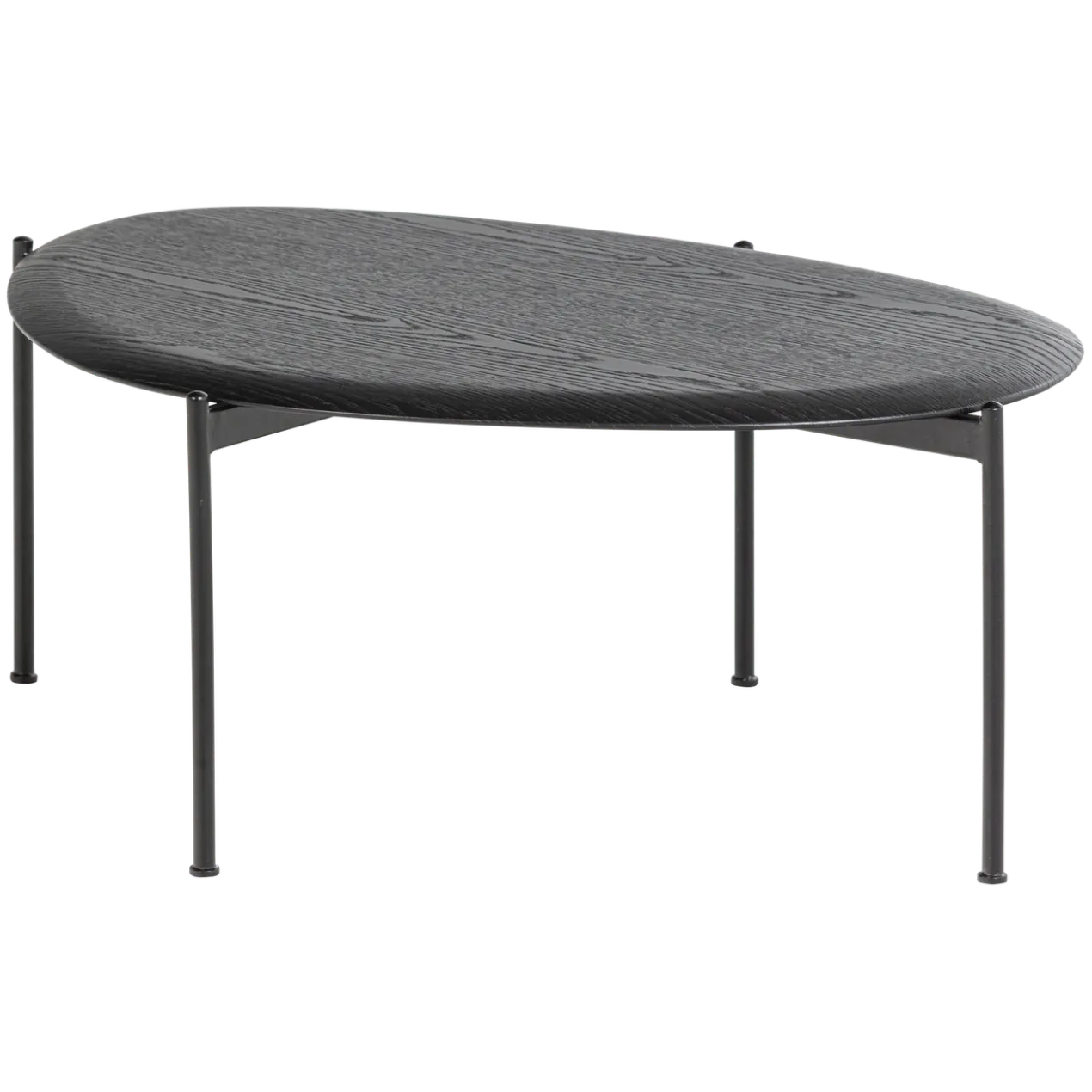 Kota salontafel 36x92x68 cm mdf/fineer zwart