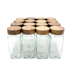 Kruidenpotjes Avila acacia - set van 12