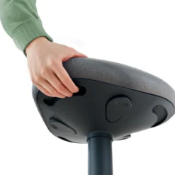 Kruk Actieve met gasveer 47-64 cm donkergrijs