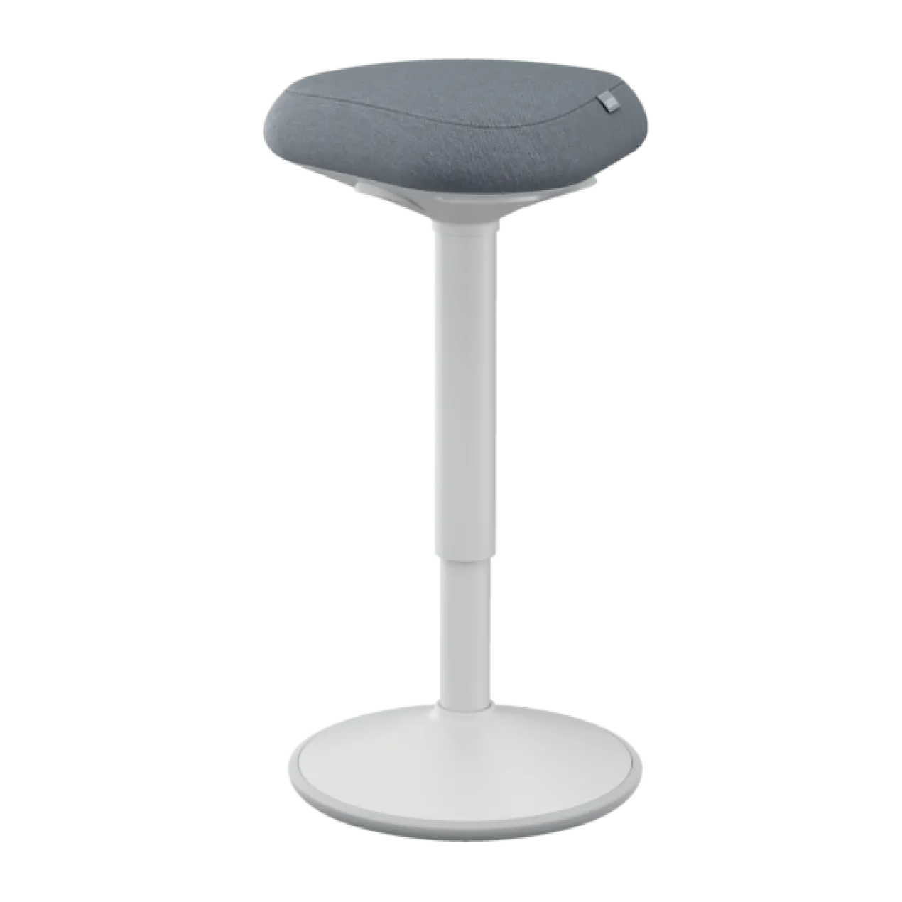 Kruk Actieve met gasveer 57-82 cm lichtgrijs