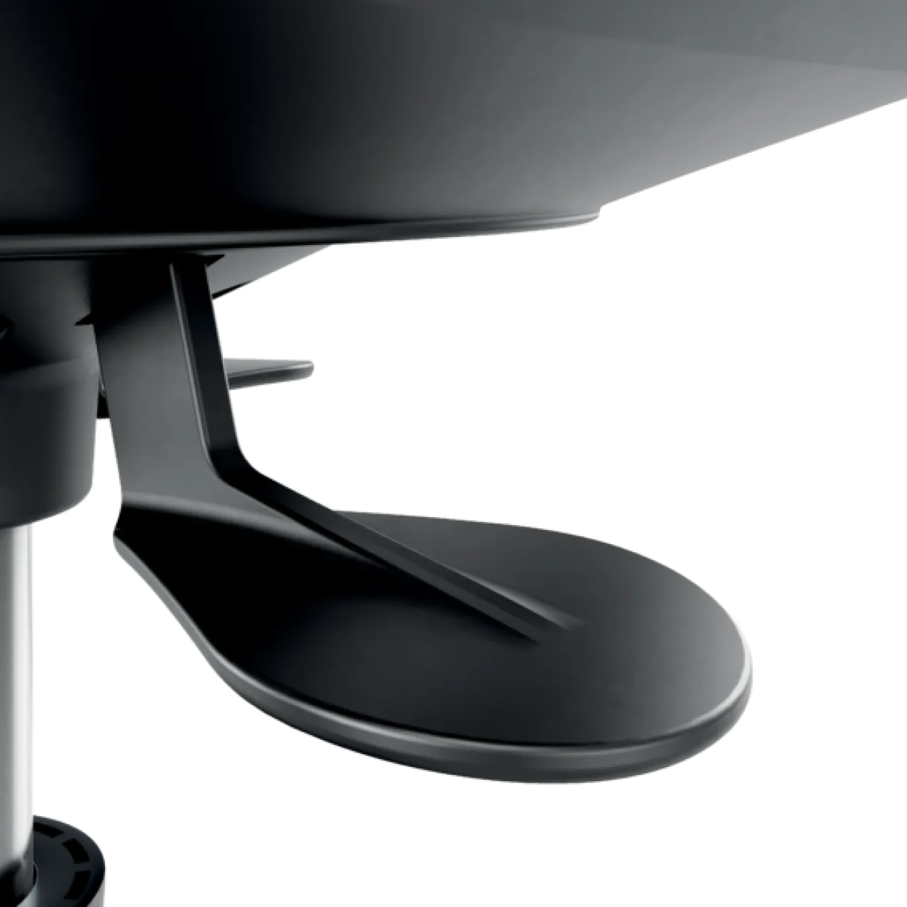 Kruk Ergo actieve met wielen en comfort balanszitting