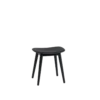 Kruk Fiber met zwart eiken onderstel black