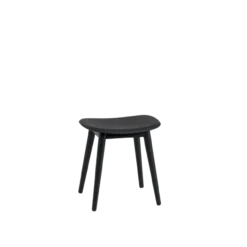 Kruk Fiber met zwart eiken onderstel black